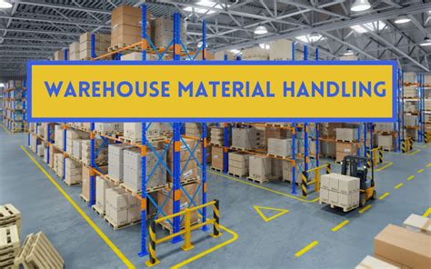 Warehouse Material Handling Solutions .